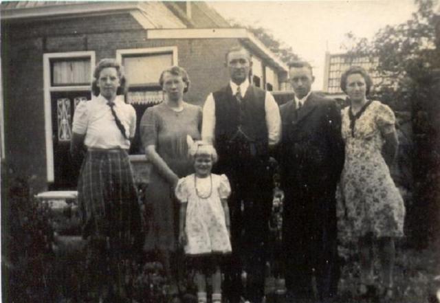 Foto Familie Jacobi, uit Veenwoudsterwal.