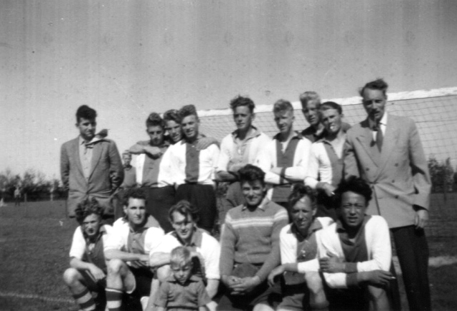 Teamfoto V.V. Tzummarum 1949